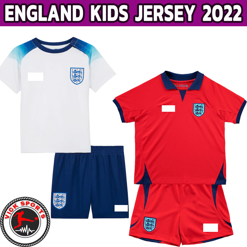 Qatar 2022 England Kids Football Jersey Home Kids Away Kids Lazada PH