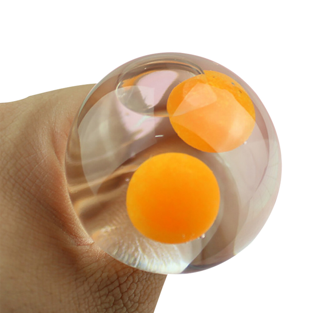 Funny Anxiety Reduce Egg Splat Ball Squishy Toys Stress Relief Eggs