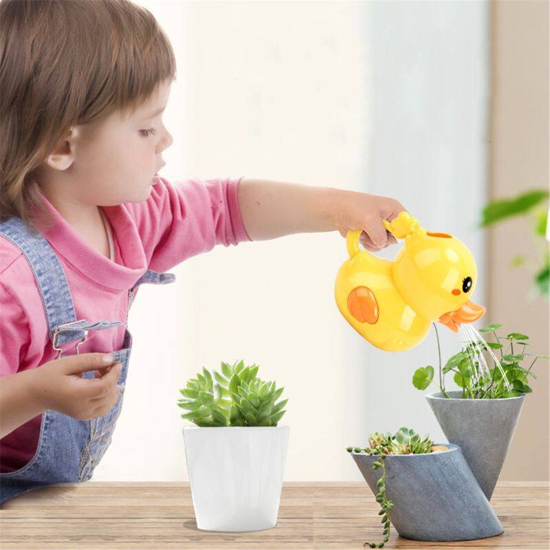 Đồ Chơi Bồn Tắm Hình Chú Vịt Dễ Thương Rửa Tóc Cho Trẻ Em Bé Tắm Biển Hồ
