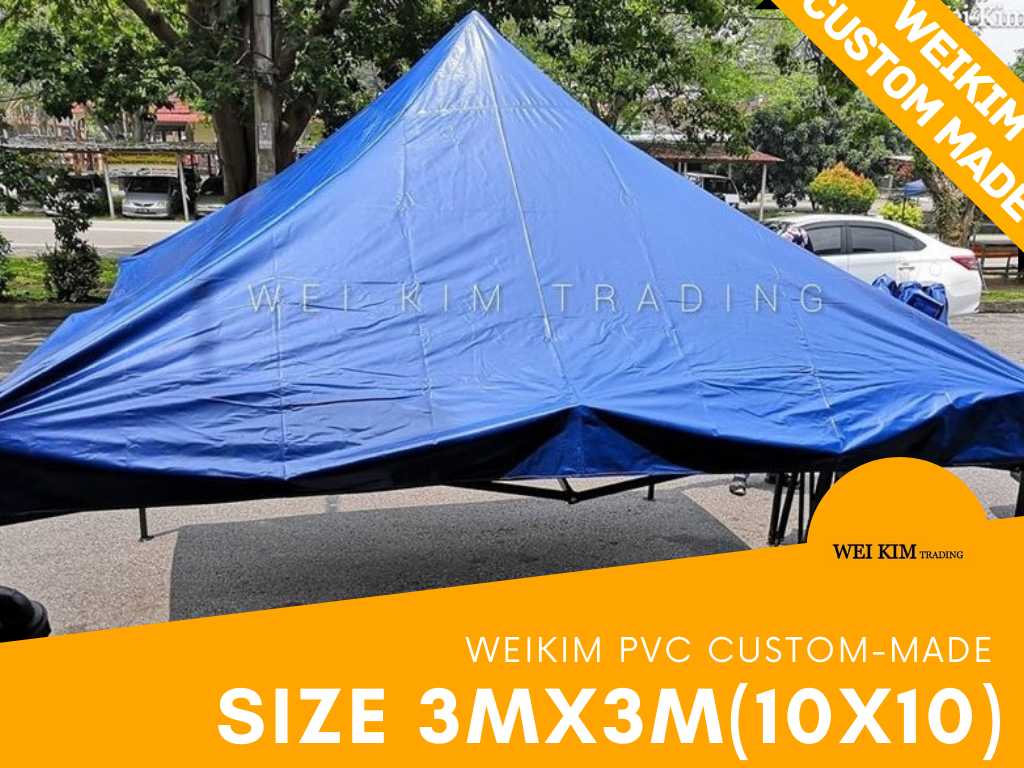 WeiKim SET PVC Khemah 3Mx3M GradeA 