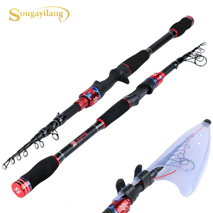 trekking pole fishing rod