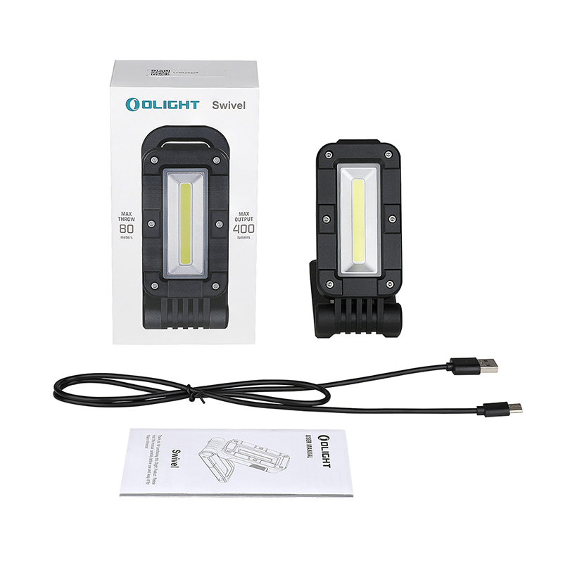 Xoay Olight Đèn làm việc COB 3 chế độ ánh sáng