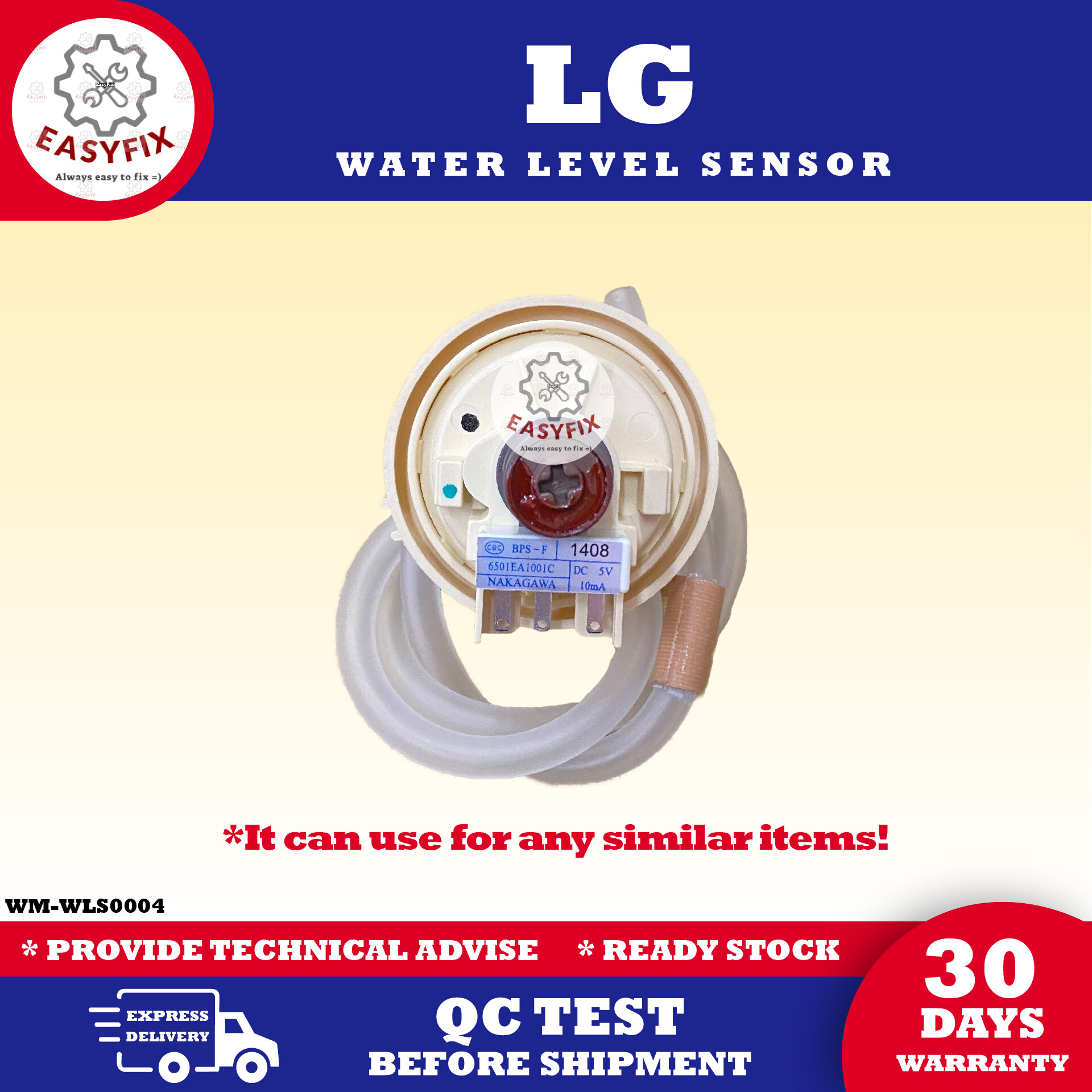 LG WASHING MACHINE WATER LEVEL SENSOR Lazada