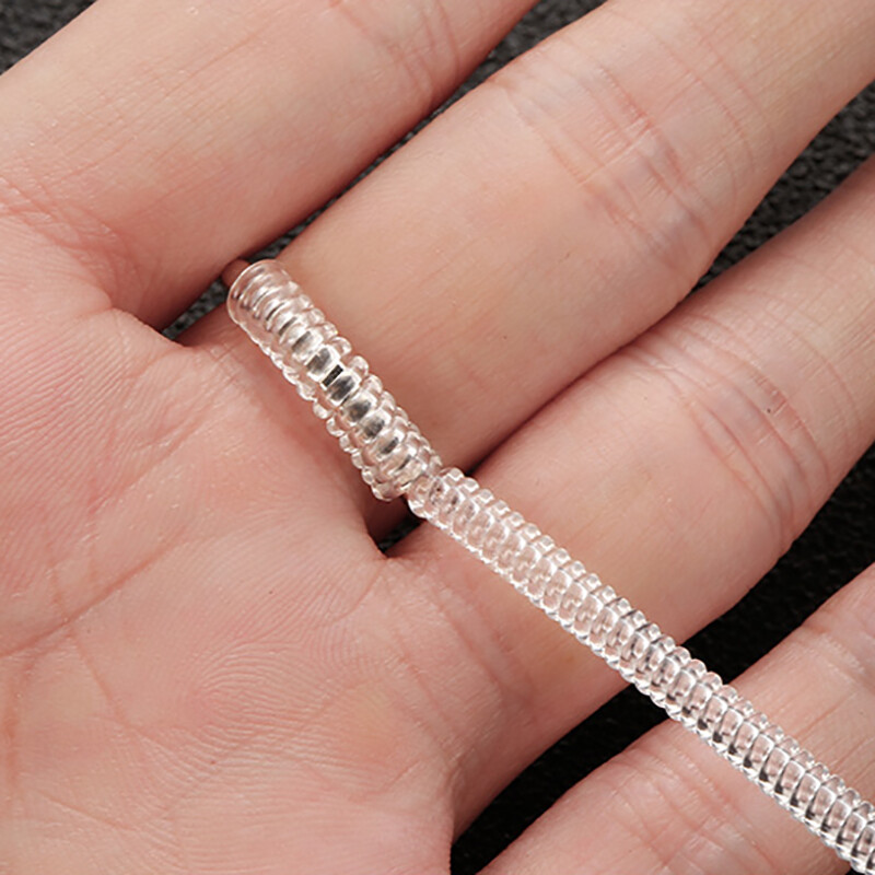 [Muswannas] Vòng Kích Thước Adjusterr Vòng Bảo Vệ Thay Đổi Kích Thước Fitter Xoắn Ốc Trong Suốt Tăng Đưa Nhẫn Sizer Điều Chỉnh Cho Lỏng Vòng Trang Sức Bảo Vệ