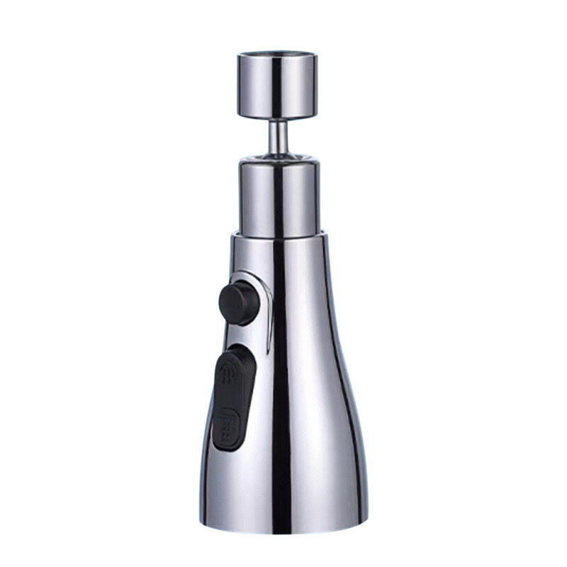 3 In1 Kitchen Faucet Black Replaceable Water Tap Pull Out Sink Mixer Tap Head Filtered Water Tap