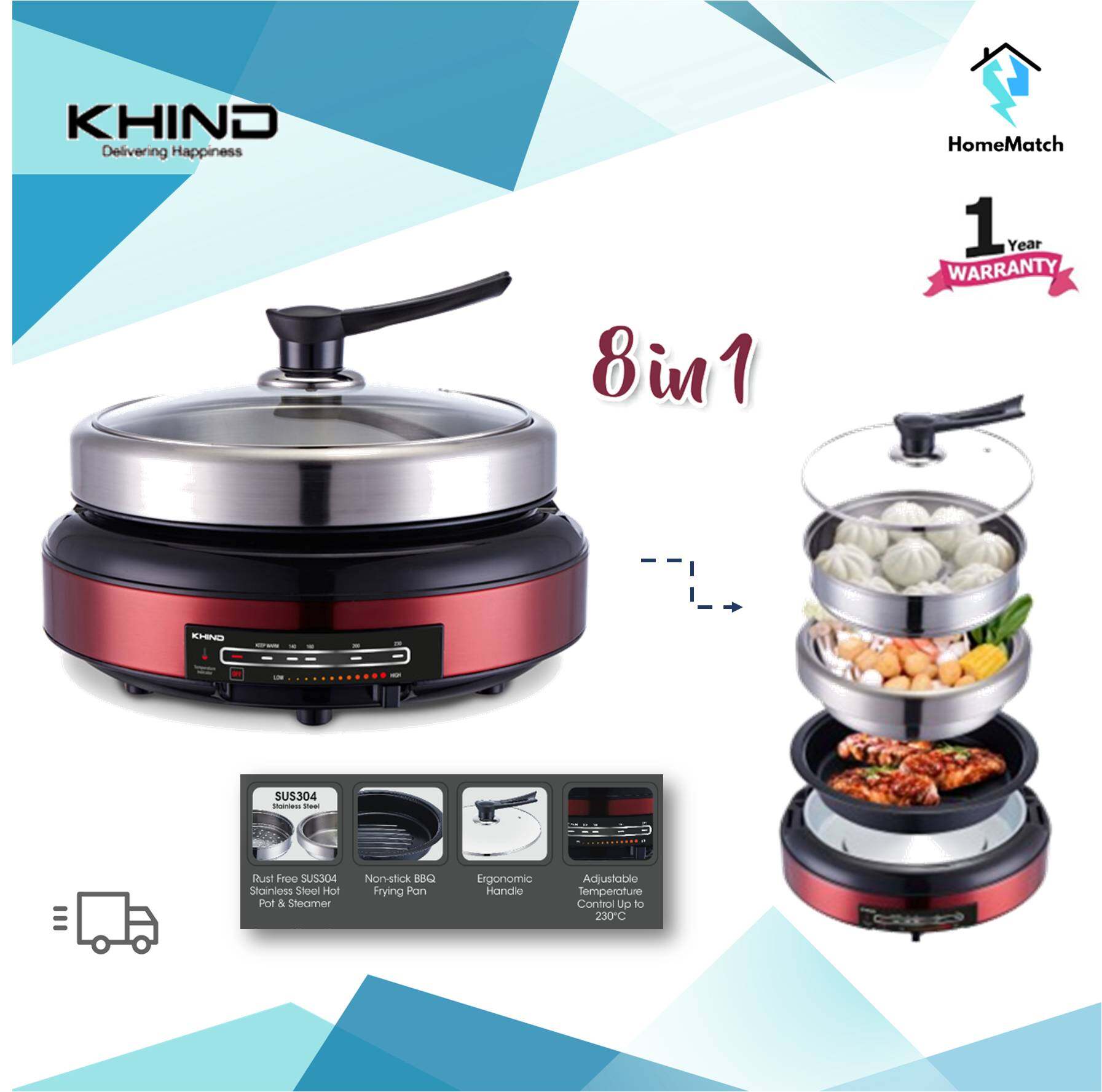 khind mc388 multi cooker