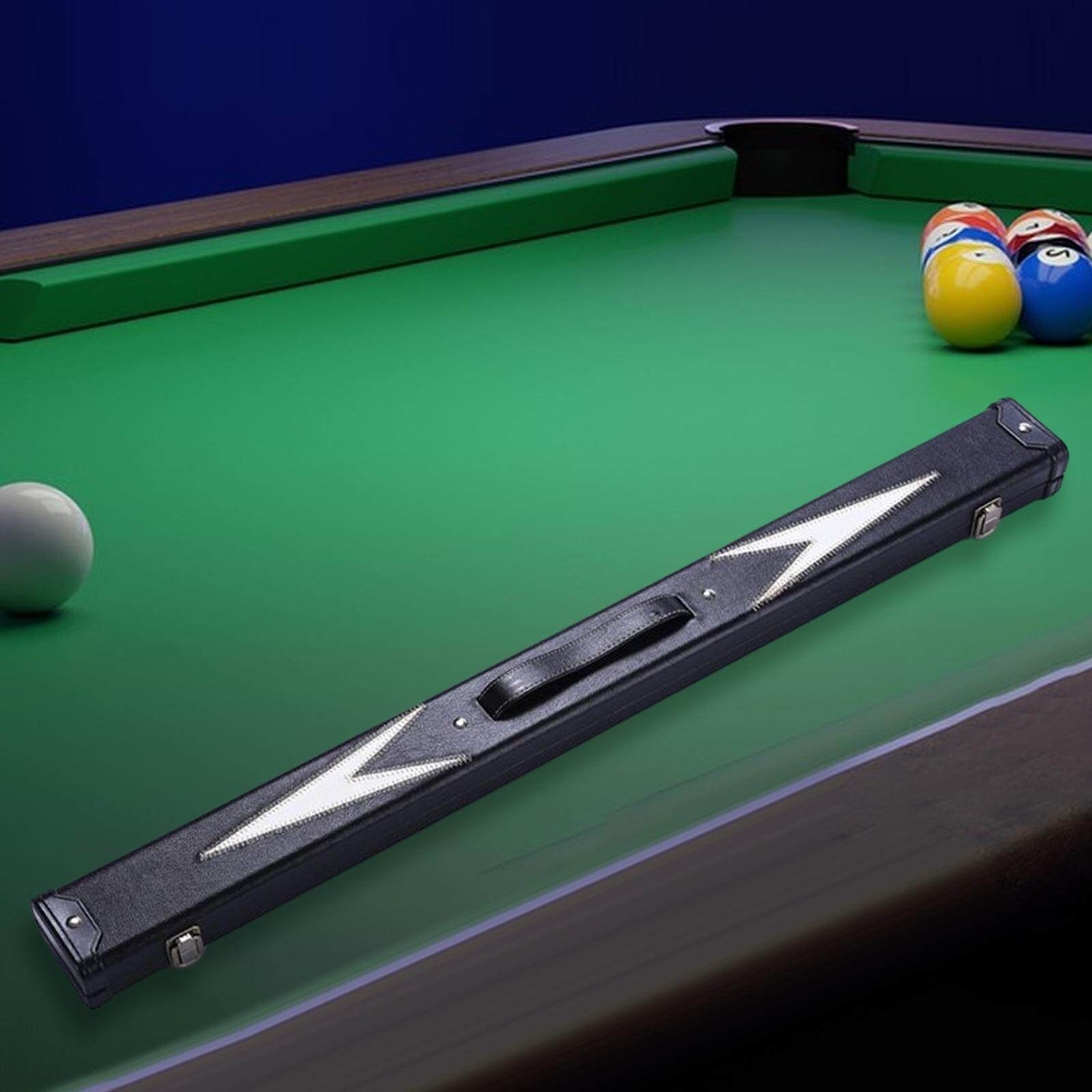 Miffer Portable Billiards Pool Cue Hard Case with Handle and Lock for 1