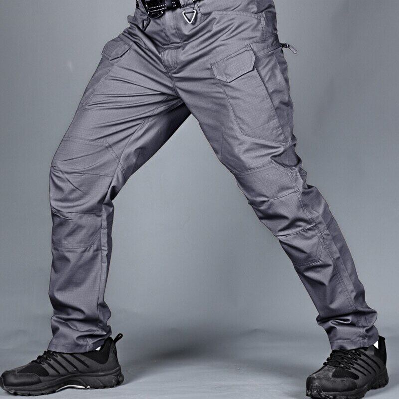 Ix9 Ix7 City Military Casual Cargo Pants Elastic Outdoor Army Trousers Men Many Pockets 4980