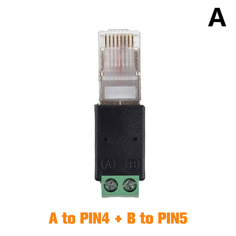 RJ45 To Rs485 Converter RJ45 Terminal Adapter Crystal Head To Terminal