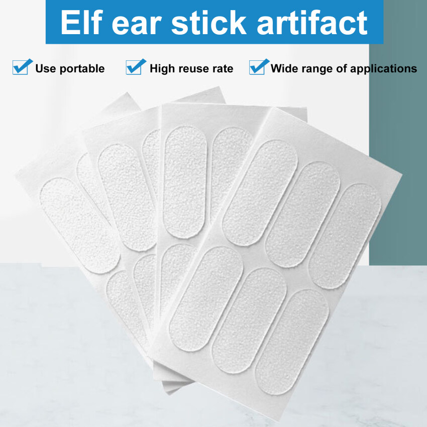 OLOEY 30pcs Elf Ear Stickers Veneer Ears Become Ear Correction Vertical Ear  Sticker Stand Ear Stereotypes V-Face Stickers 