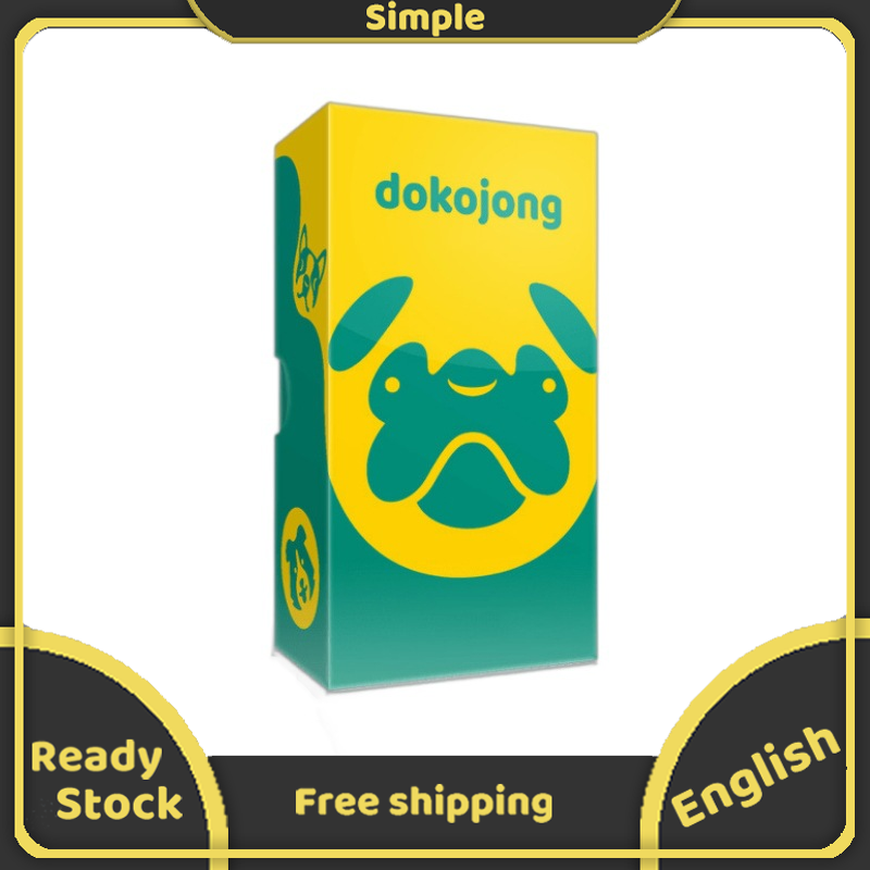 DOKOJONG Board Game English & Chinese Version Kid Educational Abstract Strategy Puzzle Toy Board Game