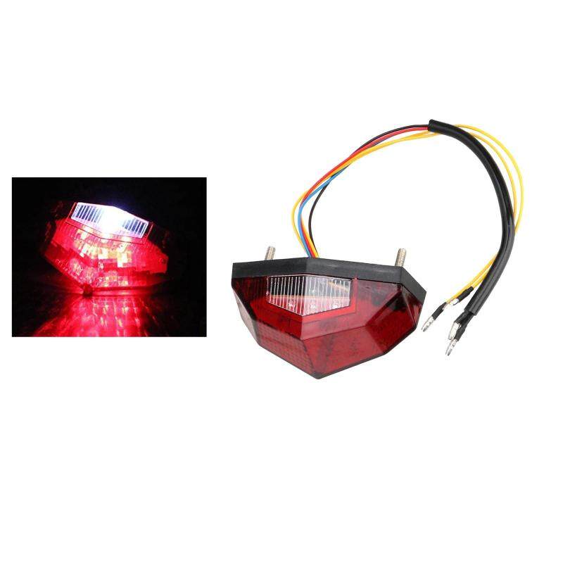 Đèn LED Xe Máy Đa Năng Màu Đỏ Miracle Shining 12V, Đèn Đuôi Dừng Phanh Tín Hiệu Chỉ Thị Đèn