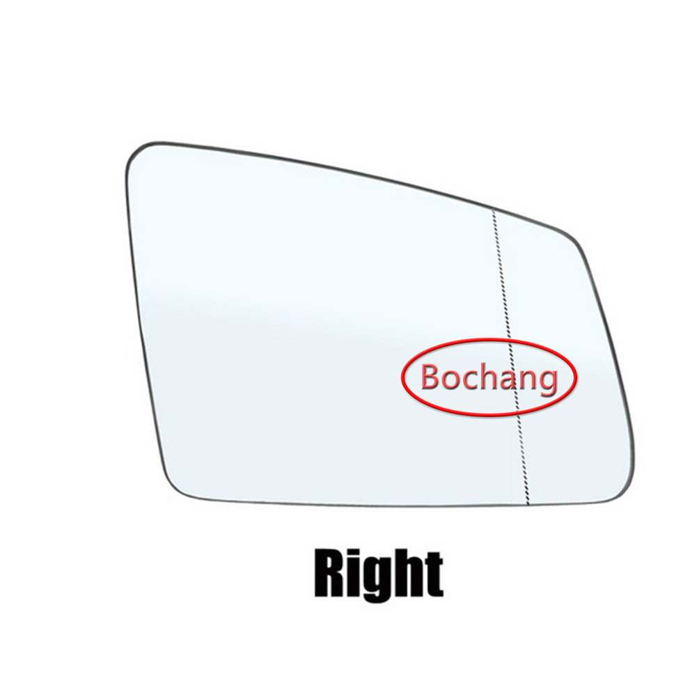 Auto heated blind spot warning wing rear mirror glass for mercedes-benz w212 w204 w221 c180 c250 c300 c350 e200 e250 e300 e350