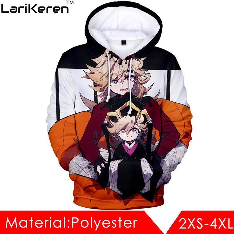 Hot Sale Adult Sweater (XXS-4XL), 3D Digital Color Printing Hooded Sweater, Japanese Anime Demon Slayer, Kimetsu no Yaiba, Cosplay Costume Hoodies