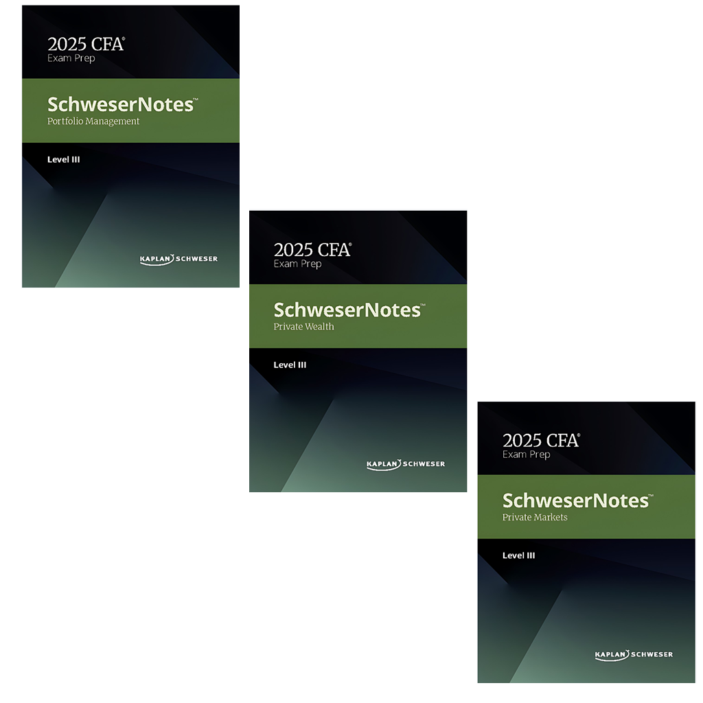 ビジネス・経済 CFA level 3 2024 SchweserNote & Workbook CFA Level 3 Study Guide - Kaplan Schweser