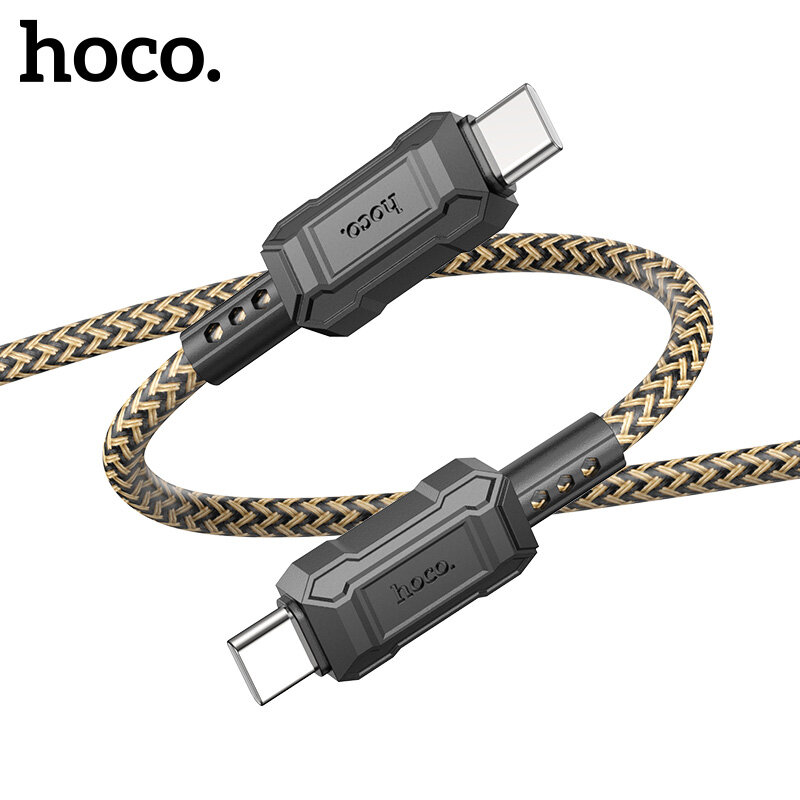 Hoco original x94 type-c to type- c cable 3a 60w fast charging cable usb type c for samsung s10 xiaomi mobile phone usb pd charger type-c cable