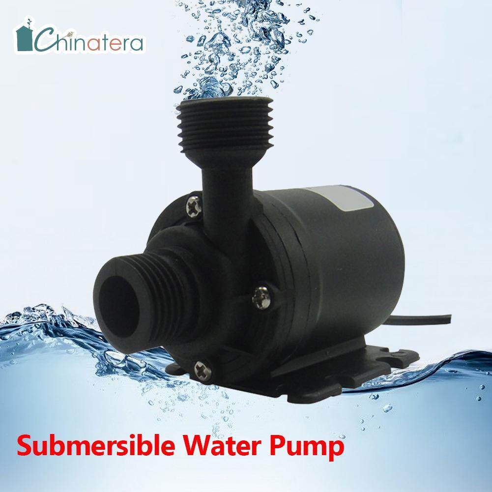 Chinatera Máy Bơm Nước Chìm DC 12V 24V 800L H Máy Lọc Đài Phun Nước Bể Cá