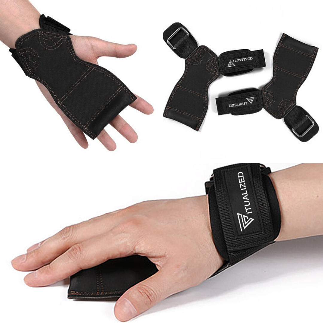 Bodybuilding Essential Prevent Wrist Injuries Prevents Blisters Great for Crossfit Leather