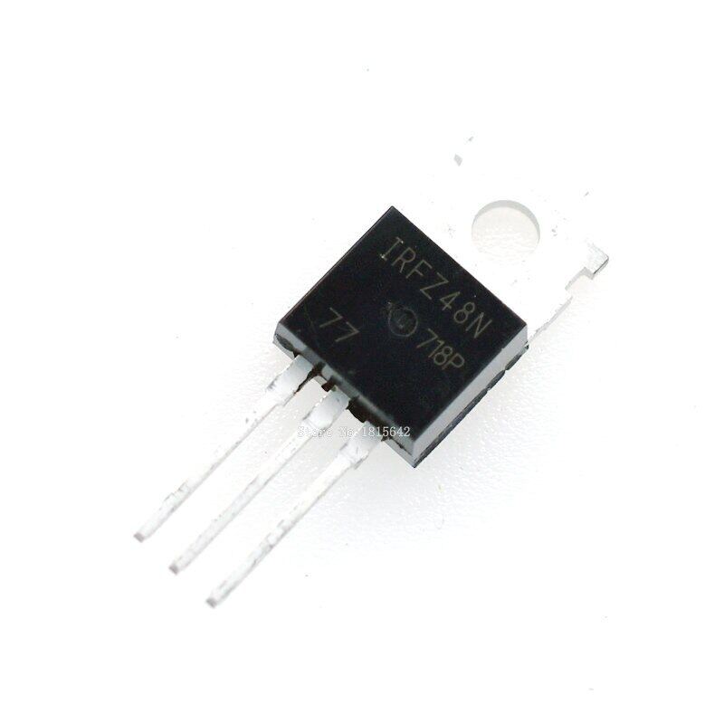 qty: 5 PEZZI IRFZ48V TRANSISTOR N CHANNEL HEXFET POWER MOSFET 60V 72A TO220AB