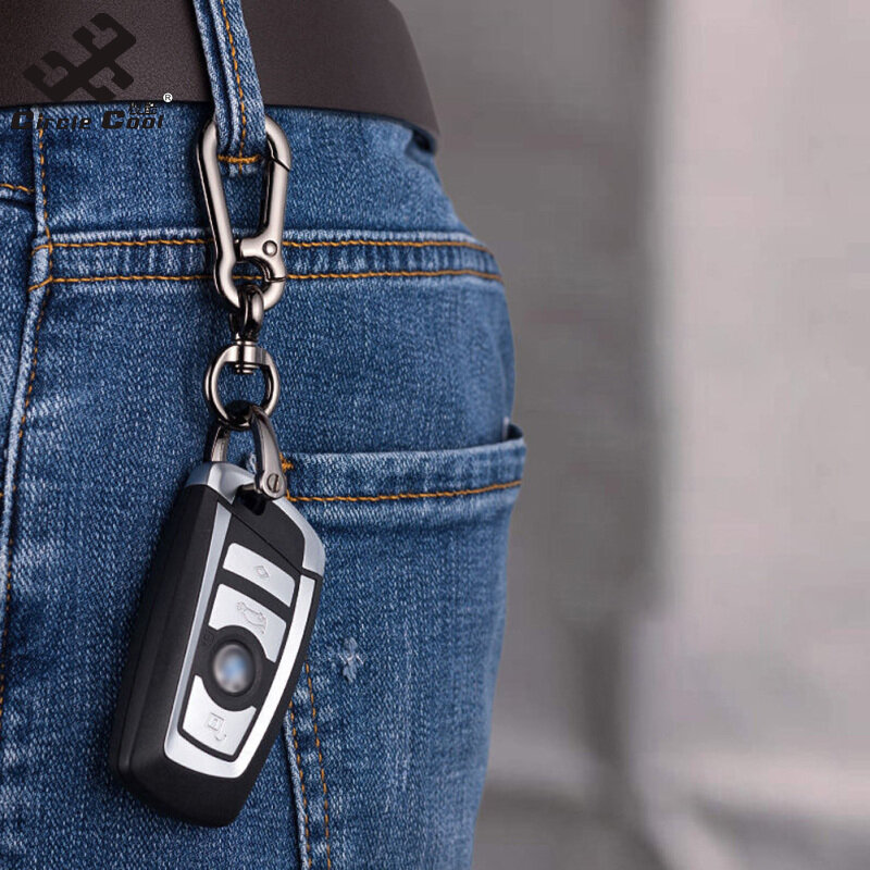 Circle Cool Metal Key Ring Holder Horseshoe Car Keychain Multi-function Keyring