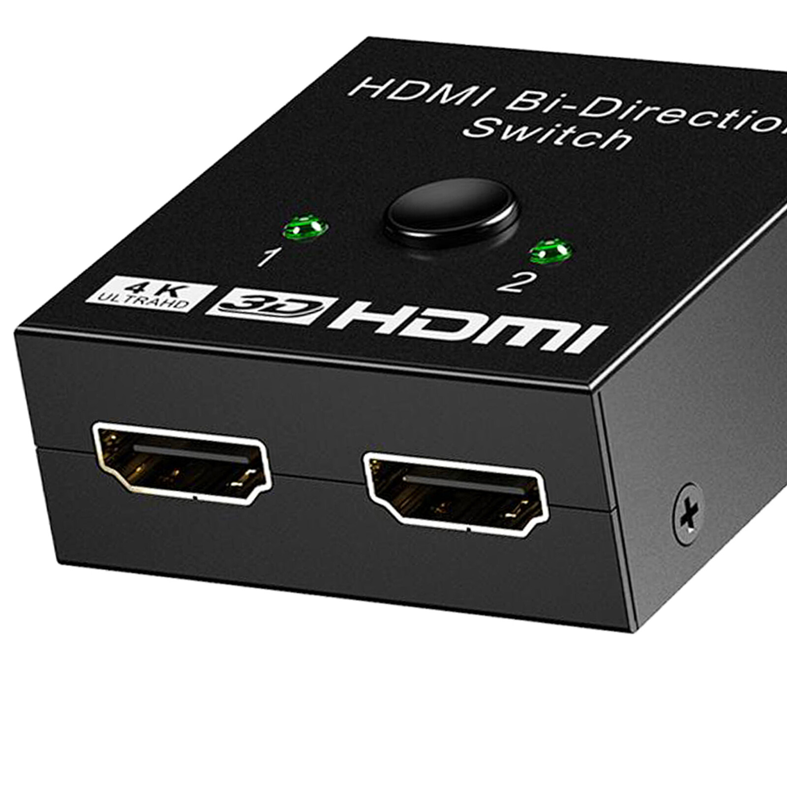 Gazechimp HDMI Chuyển Đổi, Bộ Chia HDMI 4K- Bộ Chuyển Đổi HDMI Hai Chiều 1 Trong 2 Ra Hoặc 2...