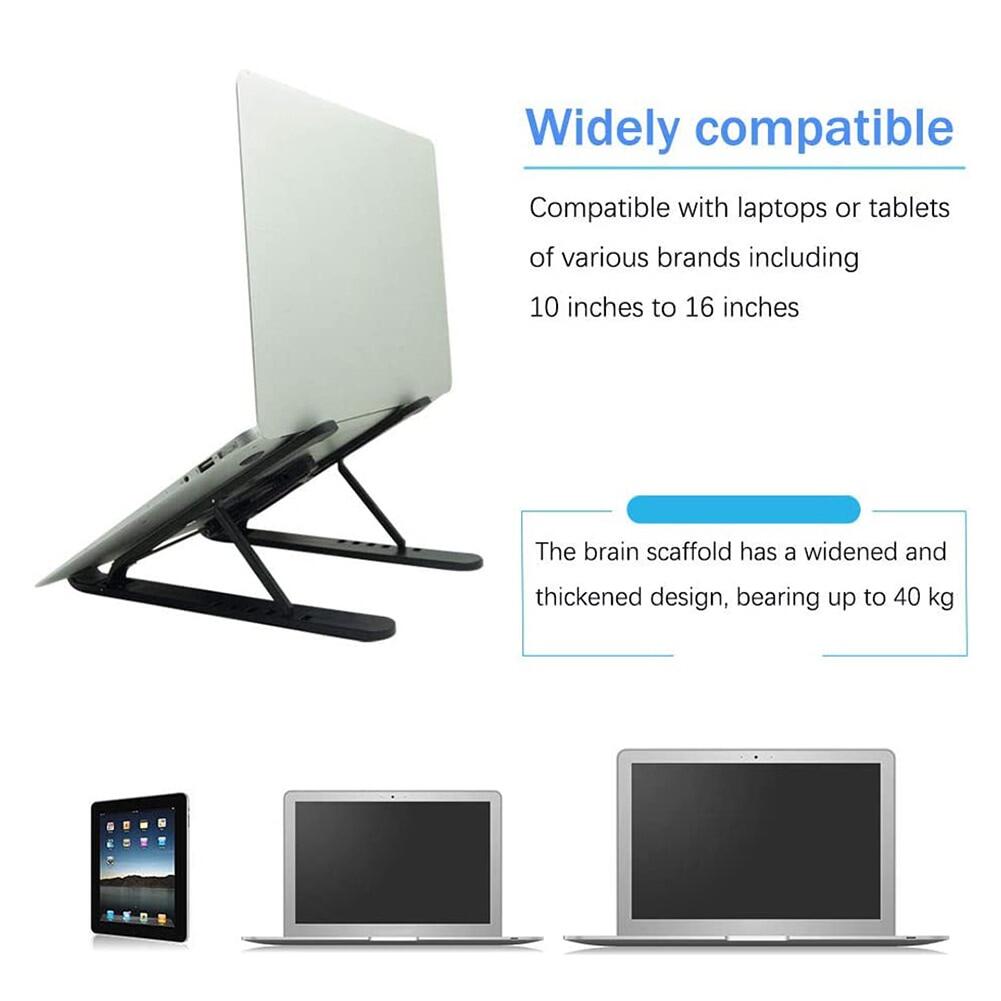 Zeallion Xách Tay Có Thể Gập Lại Máy Tính Xách Tay Đứng, Sổ Tay Hỗ Trợ Dành Cho Macbook Pro Giá Đỡ Máy Tính Xách Tay, Giá Đỡ Làm Mát Bằng Nhôm