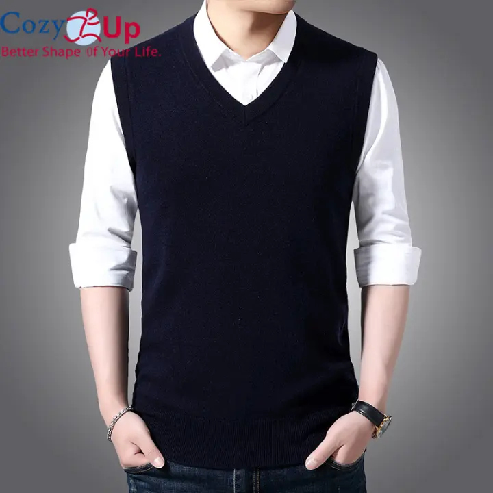 sweater sleeveless vest