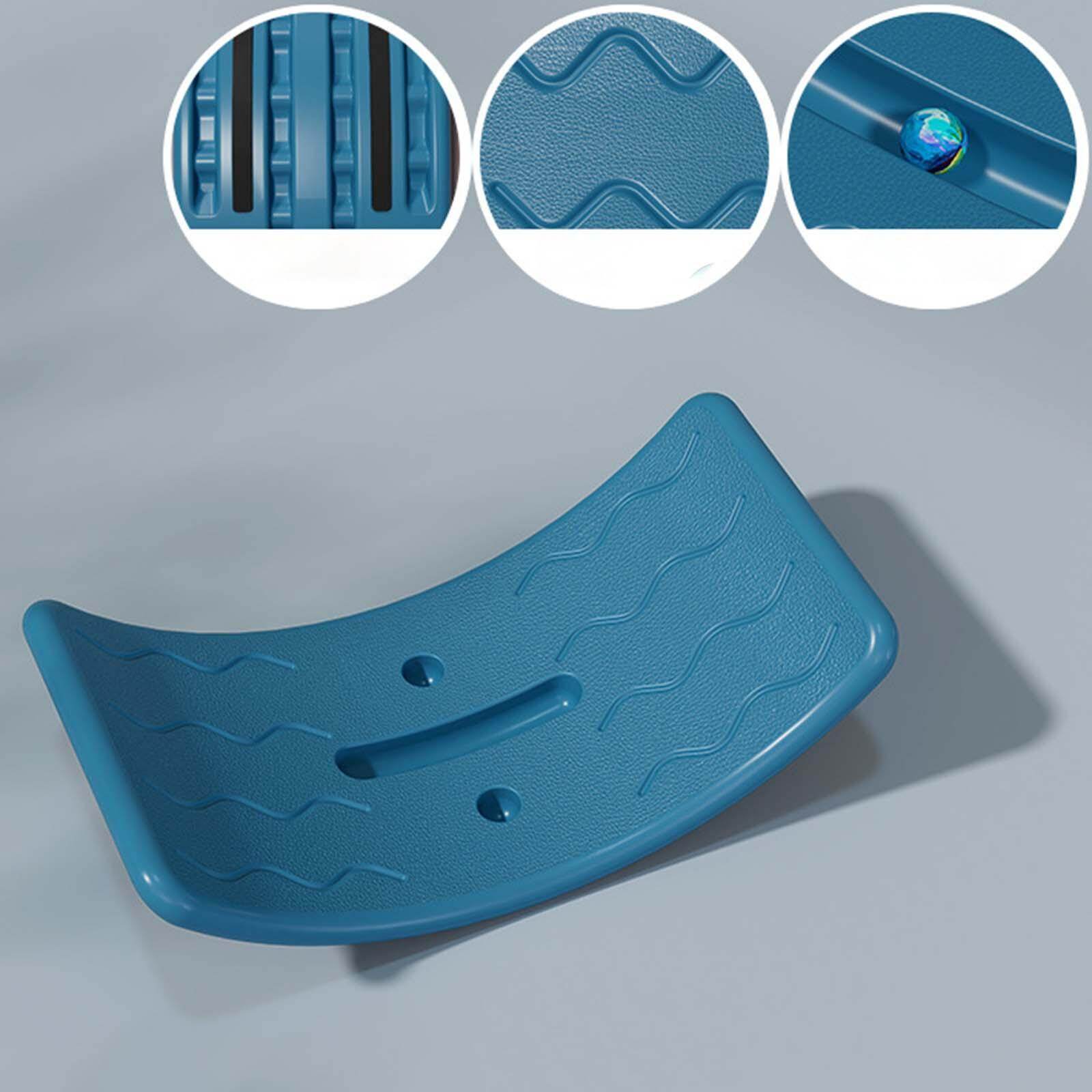 Baoblaze Wobble Board Open Ended Learning Toy Balancing Toy Birthday Gifts Curvy Board Kids Balance Board for Home Stability Boys Girls Exercise Yoga