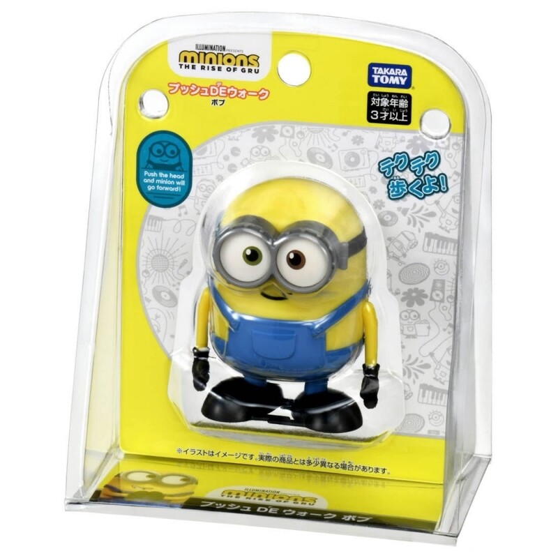 Takara Tomy Minions Push De Walk Bob 