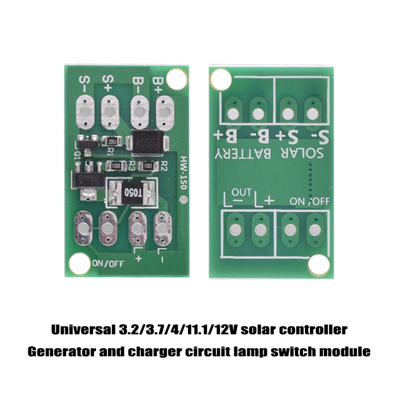 Ministar Automatic Solar Panel LED Lamp Control Switch Battery Charger Charging Controller Module