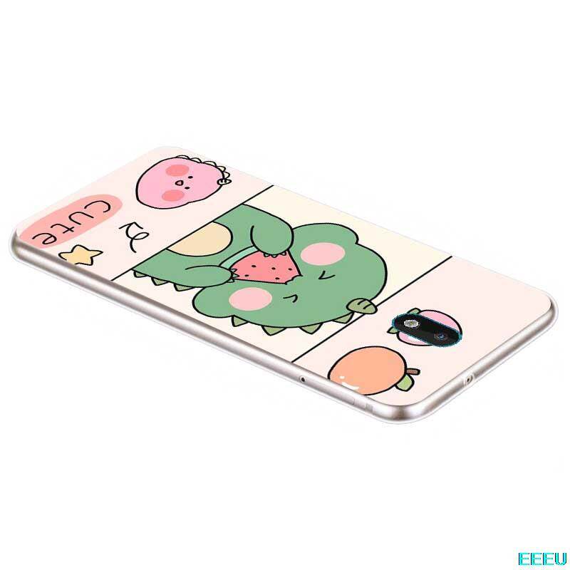 EEEU FirstShop case For Nokia C2 TXKLDM Pattern Soft Silicon TPU Case Cover Phone Case
