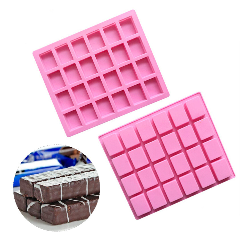 Chocolate Bars Silicone Molds, Rectangles Candy Bars Mold, Making Protein Bars, Caramels, Granola Bars, Ice Cube, Dessert, Soap, Energy Bar and Praline