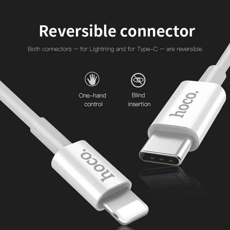 HOCO 20W PD Type C to Lightning Fast Charging Cable USB Power Delivery Quick Charge Cable for Iphone 12 Iphone12 pro Max Iphone 12mini