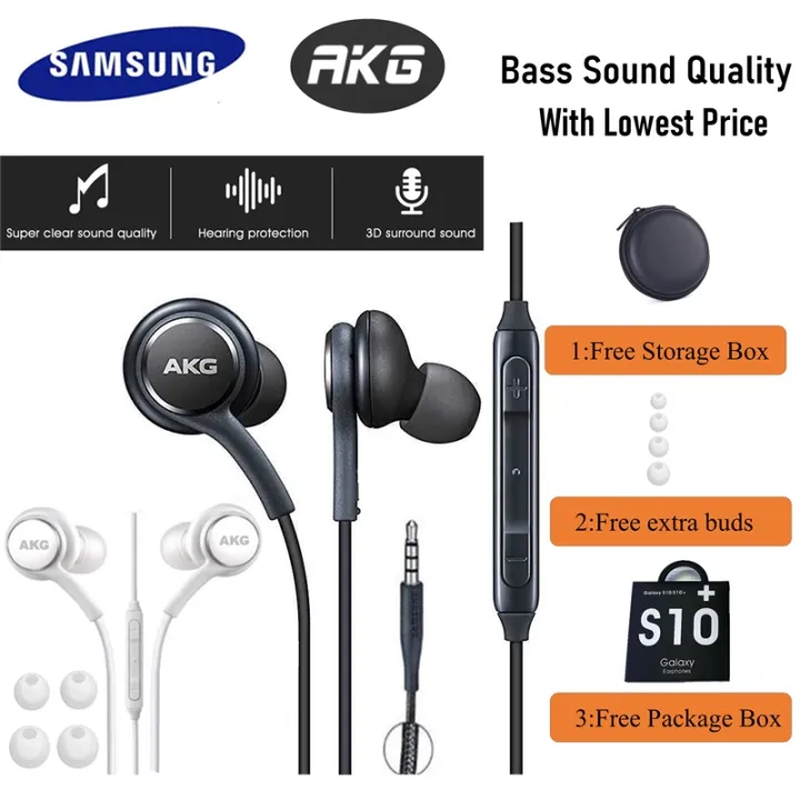 akg earphones with s9