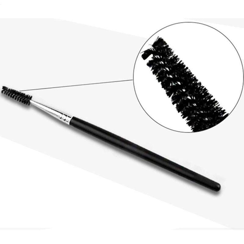 1*2 Pcs Đen Xoắn Ốc Sức Khỏe Phụ Kiện Trang Điểm Bán Đa Năng Lông Mày Mi Bàn Chải Đựng Mỹ Phẩm Dụng Cụ Phụ Nữ