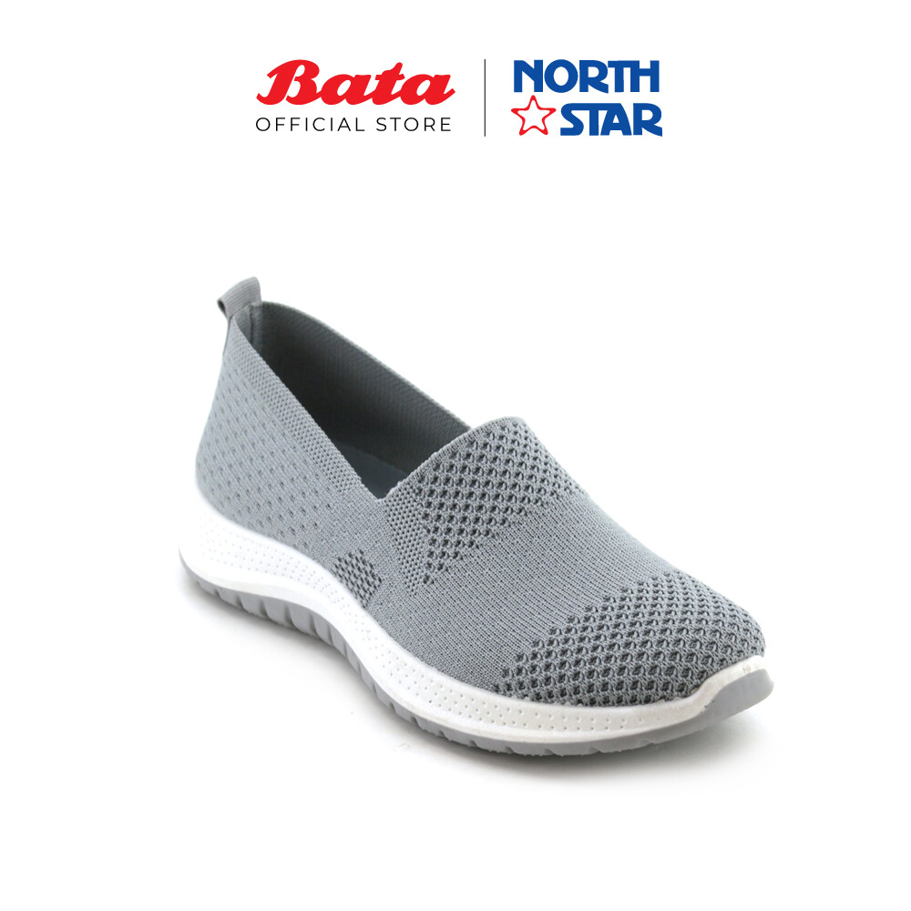 Bata women's grey casual shoes online