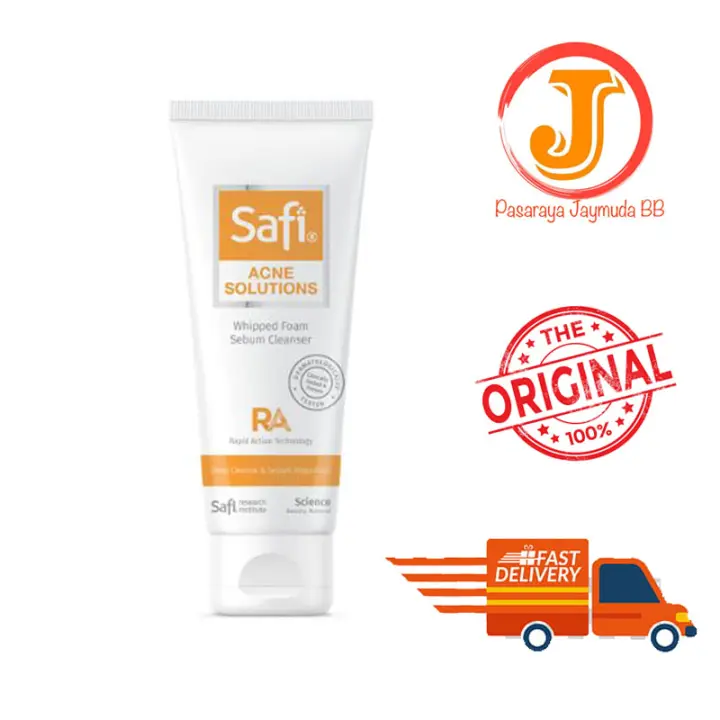 safi acne solution whipped cleanser