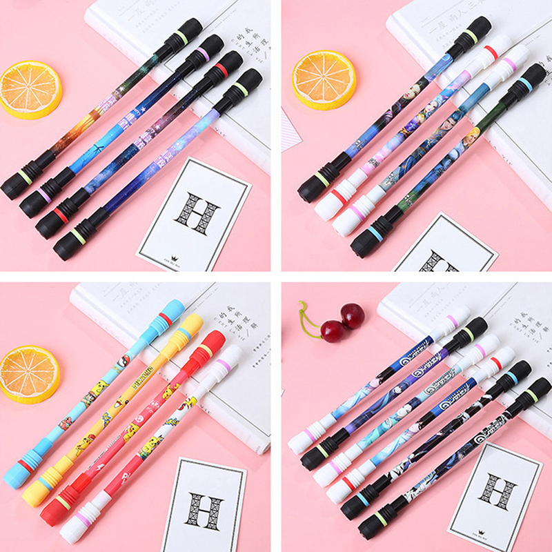 Graceful Bút Quay Bút Gel Chơi Game Xoay Flash Ngẫu Nhiên Sáng Tạo Cho Học Sinh Quà Tặng Đồ Chơi