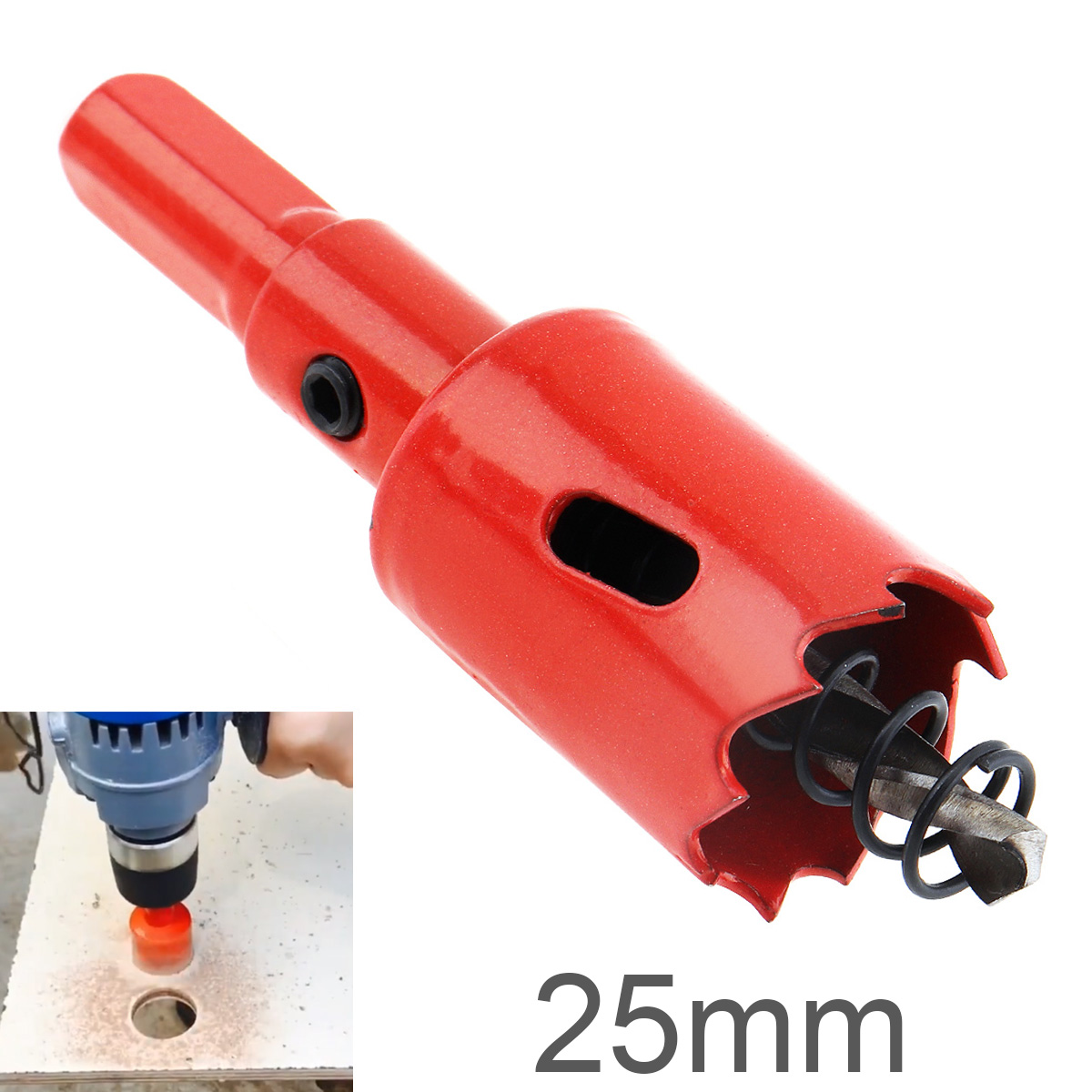 4-inch HSS M42 Bi-Metal Hole Saw Kit With Arbor - Cuts Wood, Stainless Steel, Aluminum, Cutting Depth 38mm