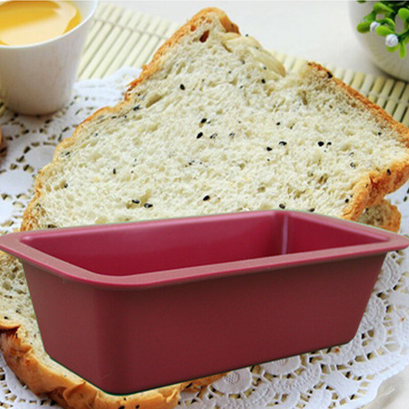 Houseeker Khuôn Làm Bánh Bằng Silicon Hình Chữ Nhật Khuôn Bánh Mì Phụ Kiện Làm Bánh Chảo Nướng Bánh Mì Nướng Bánh Ngọt