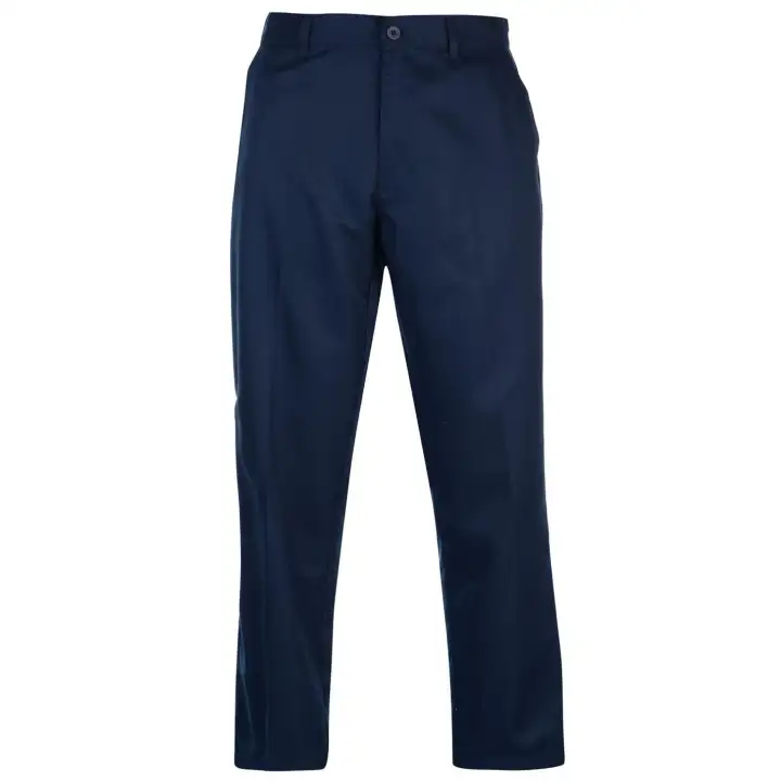 mens navy golf trousers