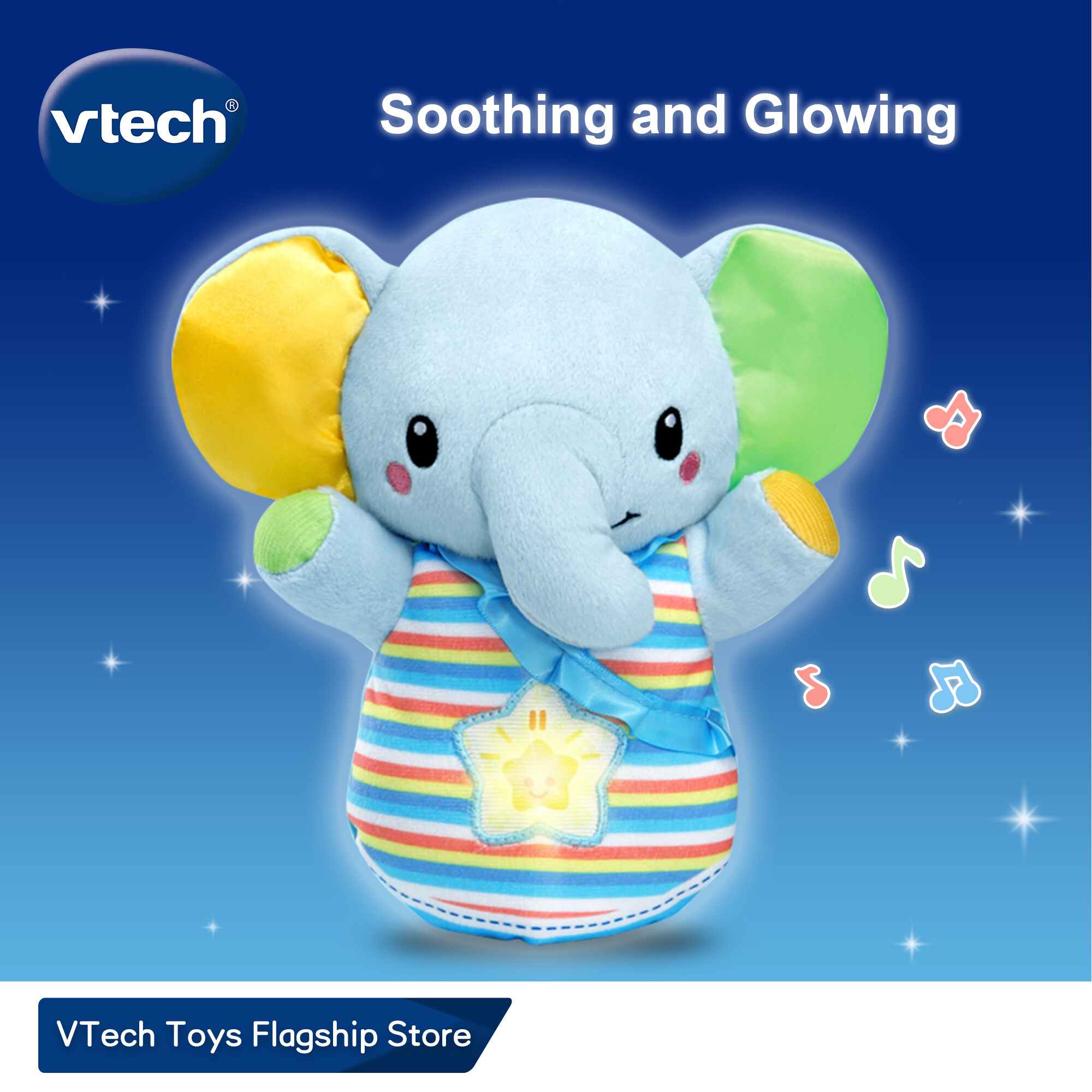 Vtech baby snooze hot sale & soothe elephant