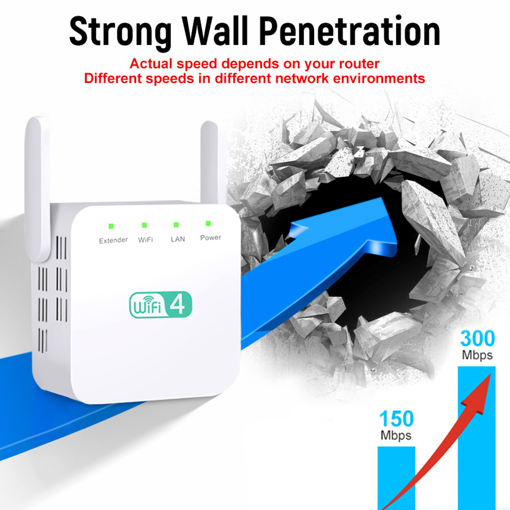 Wi Fi ยาวสัญญาณเครื่องขยายเสียง Wi Fi Repeater การเข้าถึงไร้สาย Wifi Repeater Wifi เครื่องขยาย