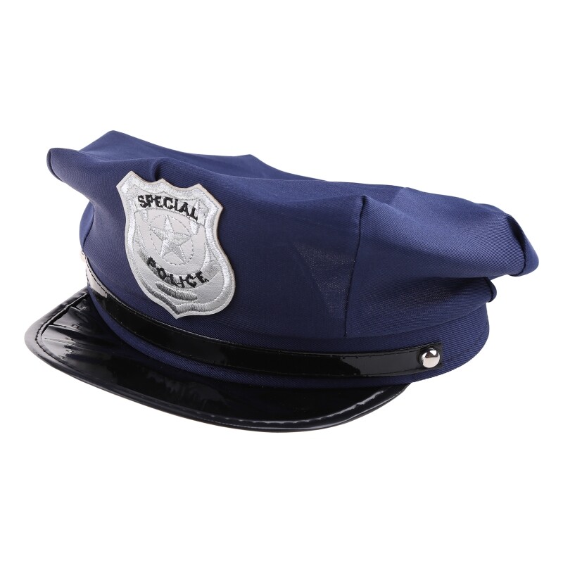 Cosplay for Police Hat Halloween Costume Party Supplies Special for Police Props for Halloween Festival Children Kid Cha