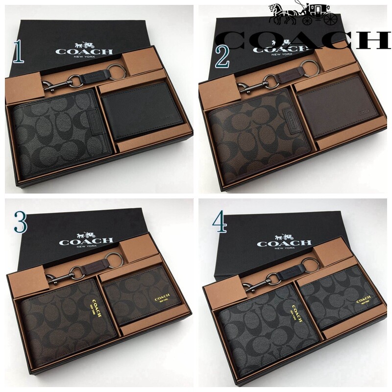 male coach wallet