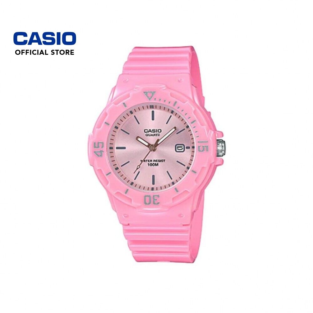 Casio General LRW-200H-4E4 Pink Resin Band Kids Watch