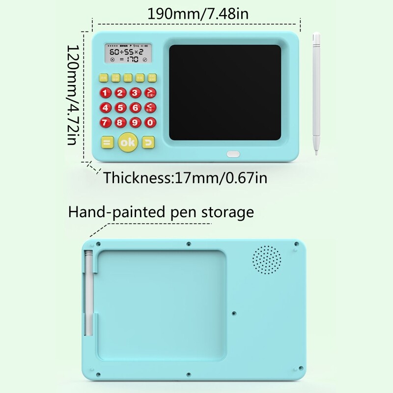 Children's Mathematics Early Education Machine Student Oral Calculator Thinking Training Handwriting Tablet
