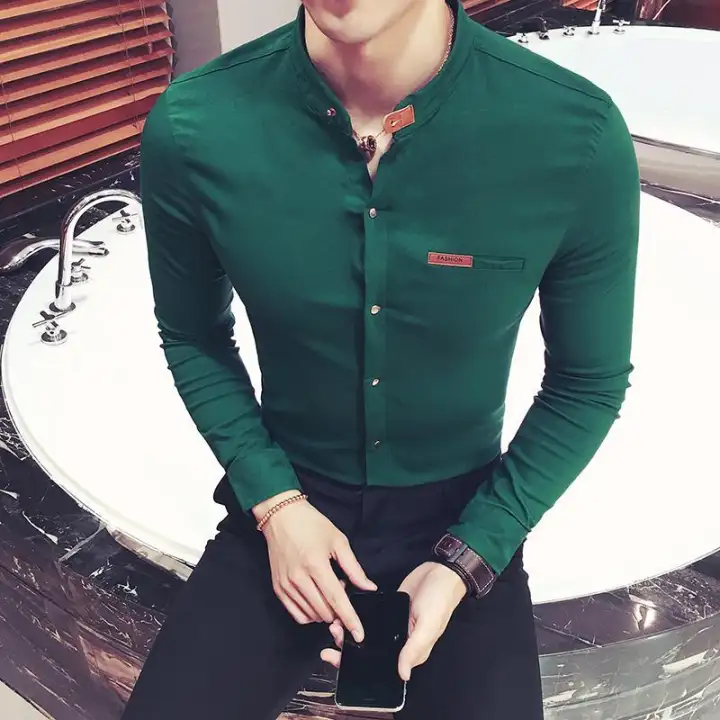 stretchable shirt collar