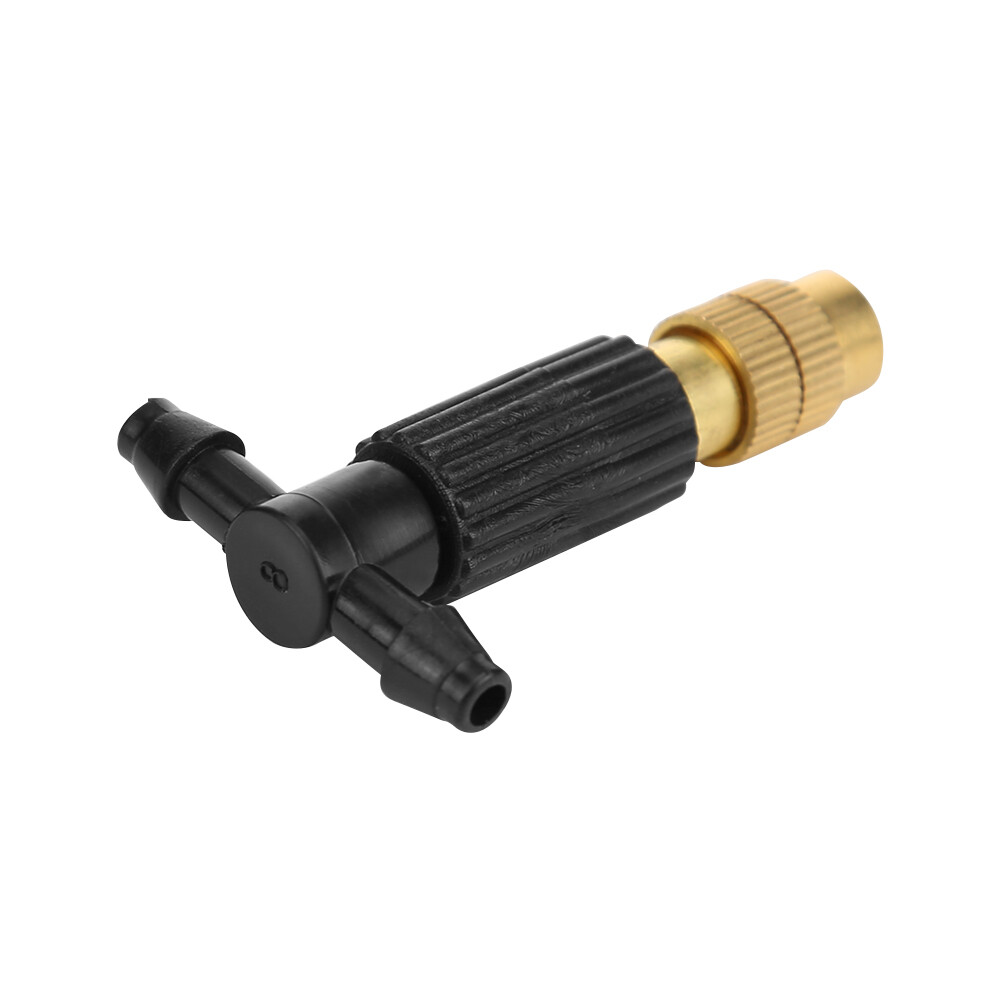 5pcs Automatic Spray Tip Nozzles Nebulizer Thread Copper Water Sprinkler Heads