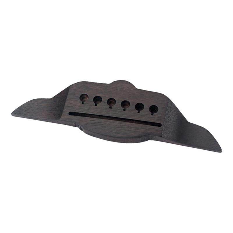 Baoblade 1pc 6 String Rosewood Saddle Thru Guitar Bridge for Acoustic Folk Guitar Malaysia